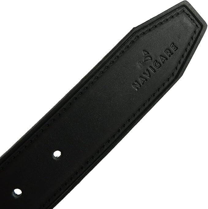 Cintura uomo in pelle - Nera