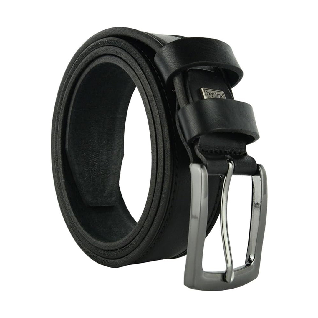 Cintura uomo in pelle - Nera