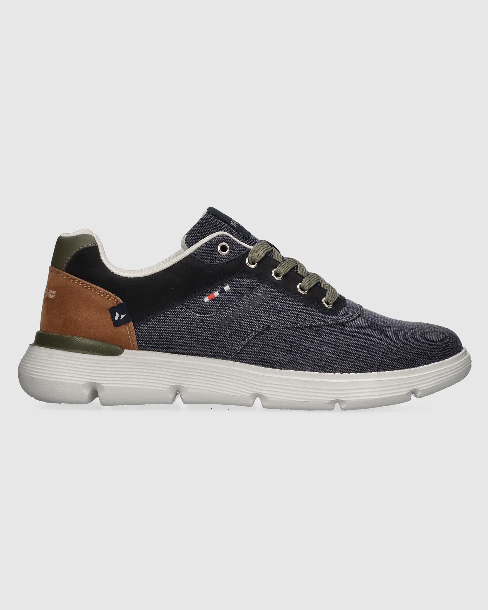 Canvas Casual Sneakers - Navy Navigare