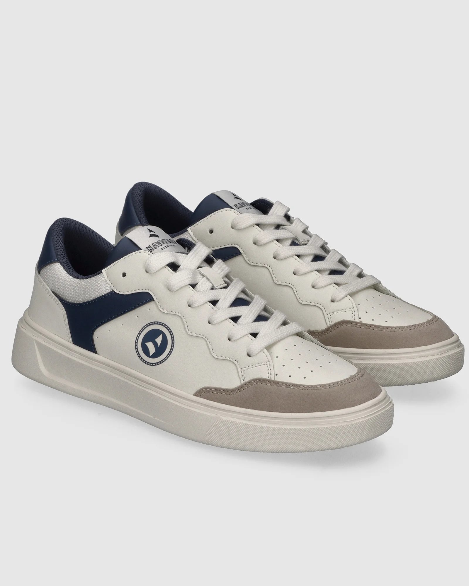 Classic Off-White Court Sneakers Navigare