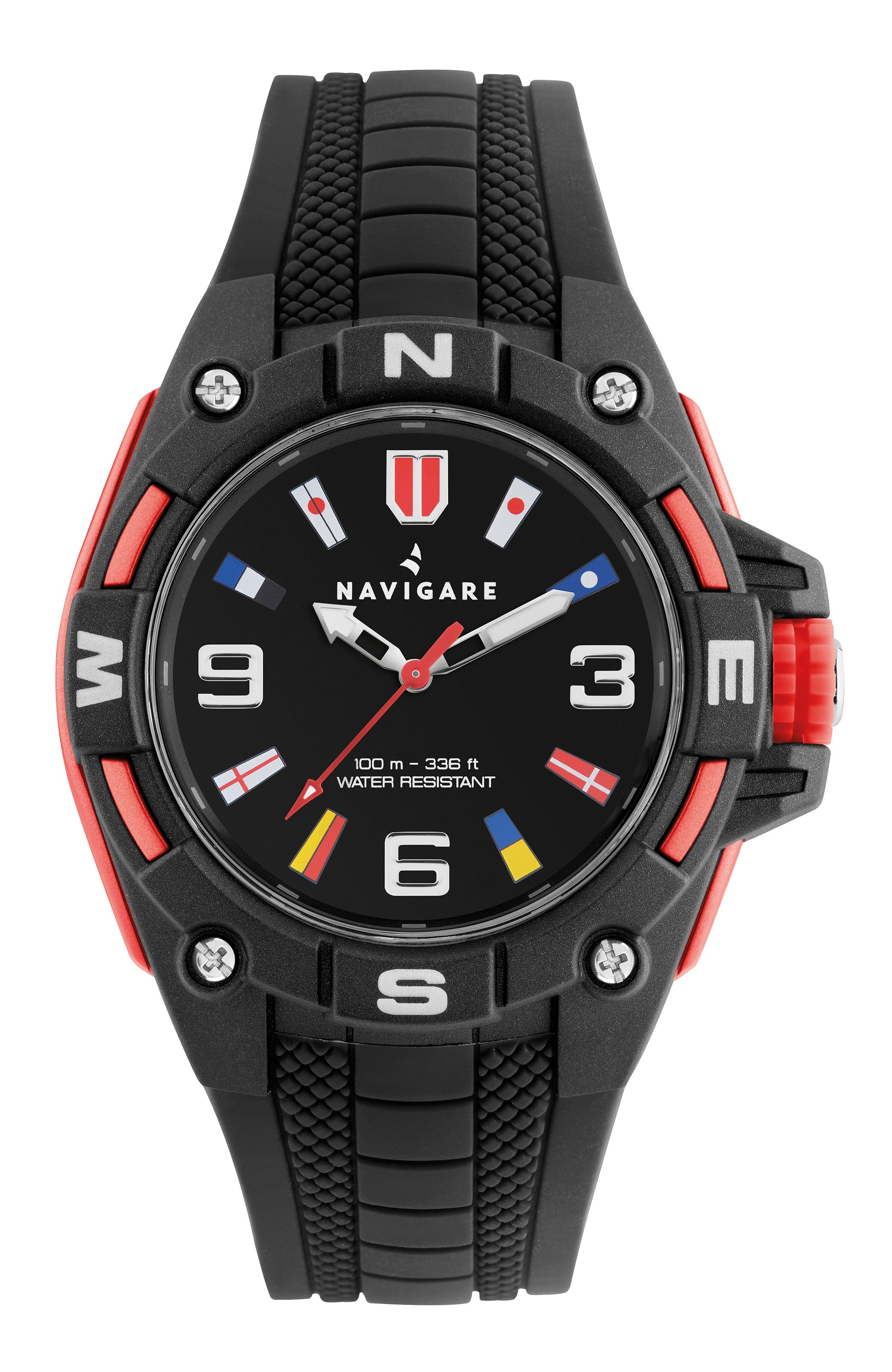 Orologio Navigare Zante NA258-04 Nero 44mm