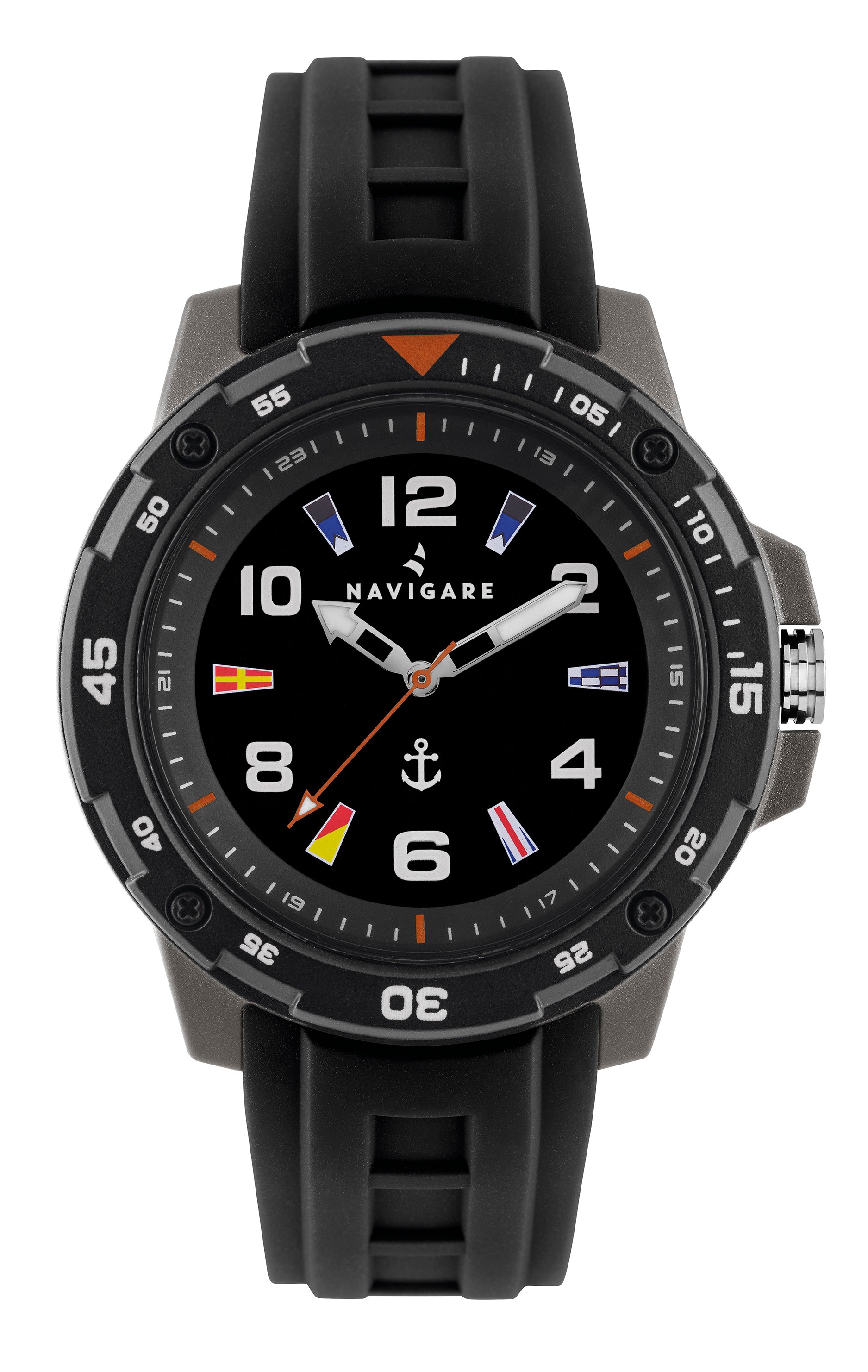 Orologio Navigare Ancora NA266-03 Nero 45mm