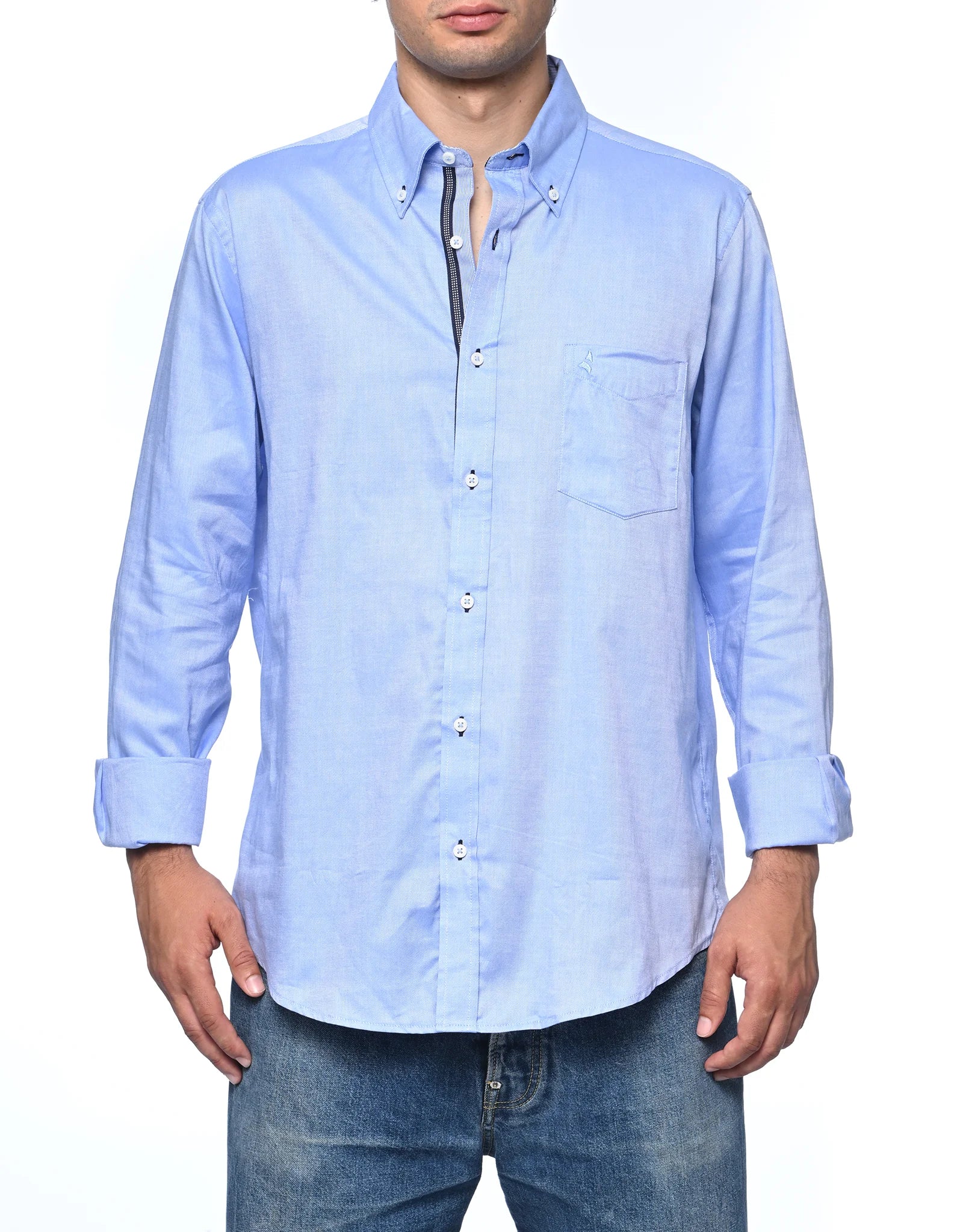Camicia Uomo Manica Lunga Navigare