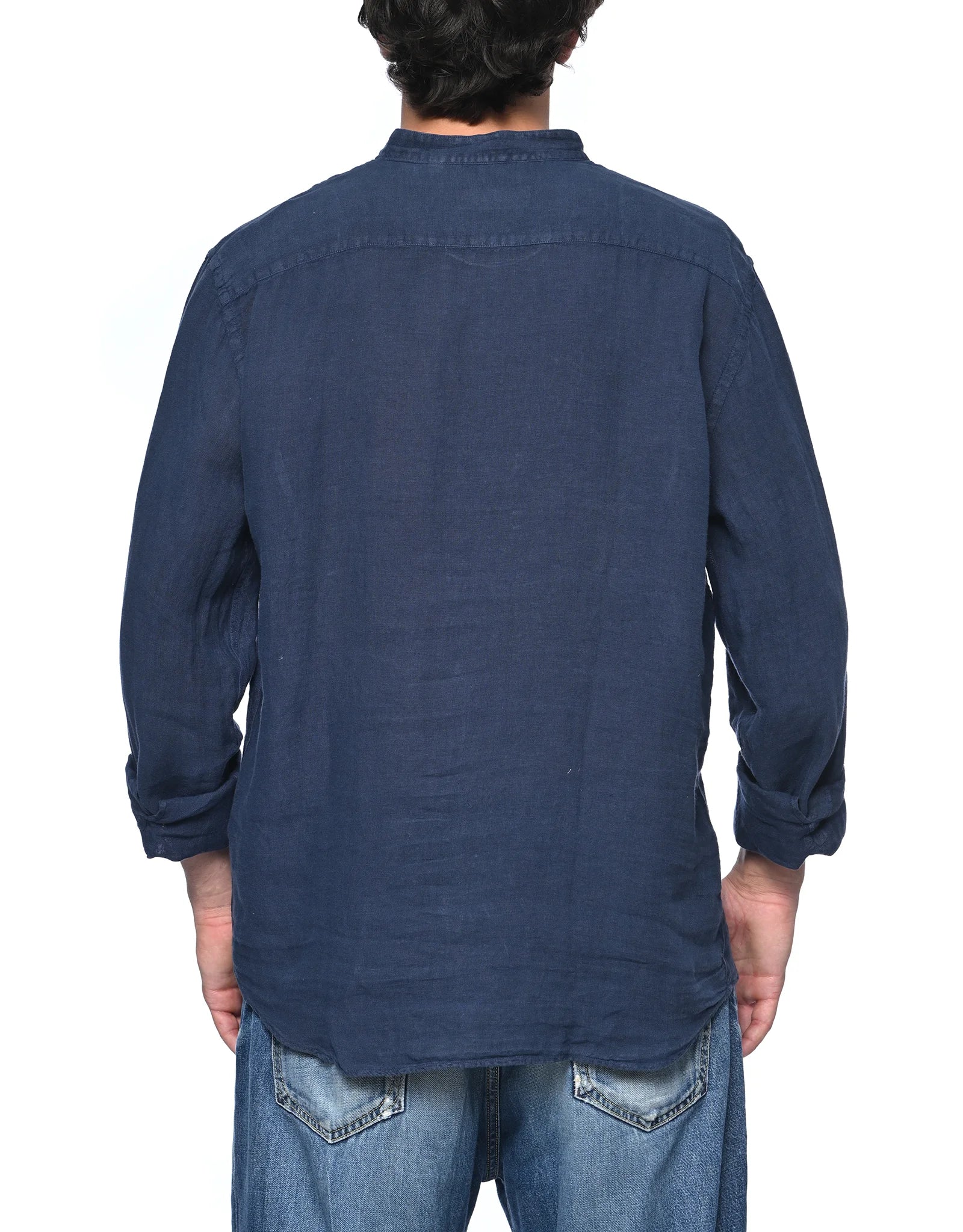 Camicia Uomo Collo Coreana Navigare