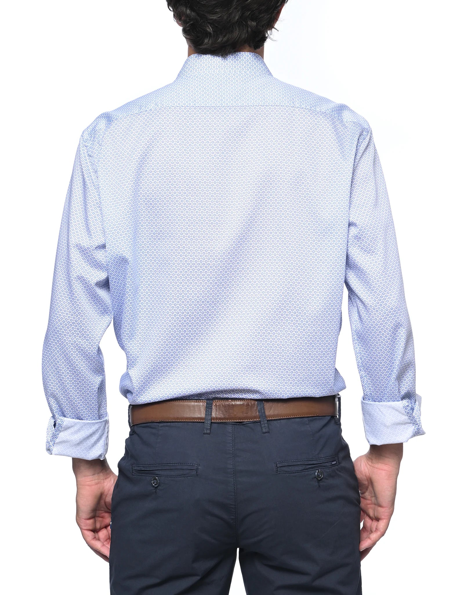 Camicia Uomo Manica Lunga Navigare