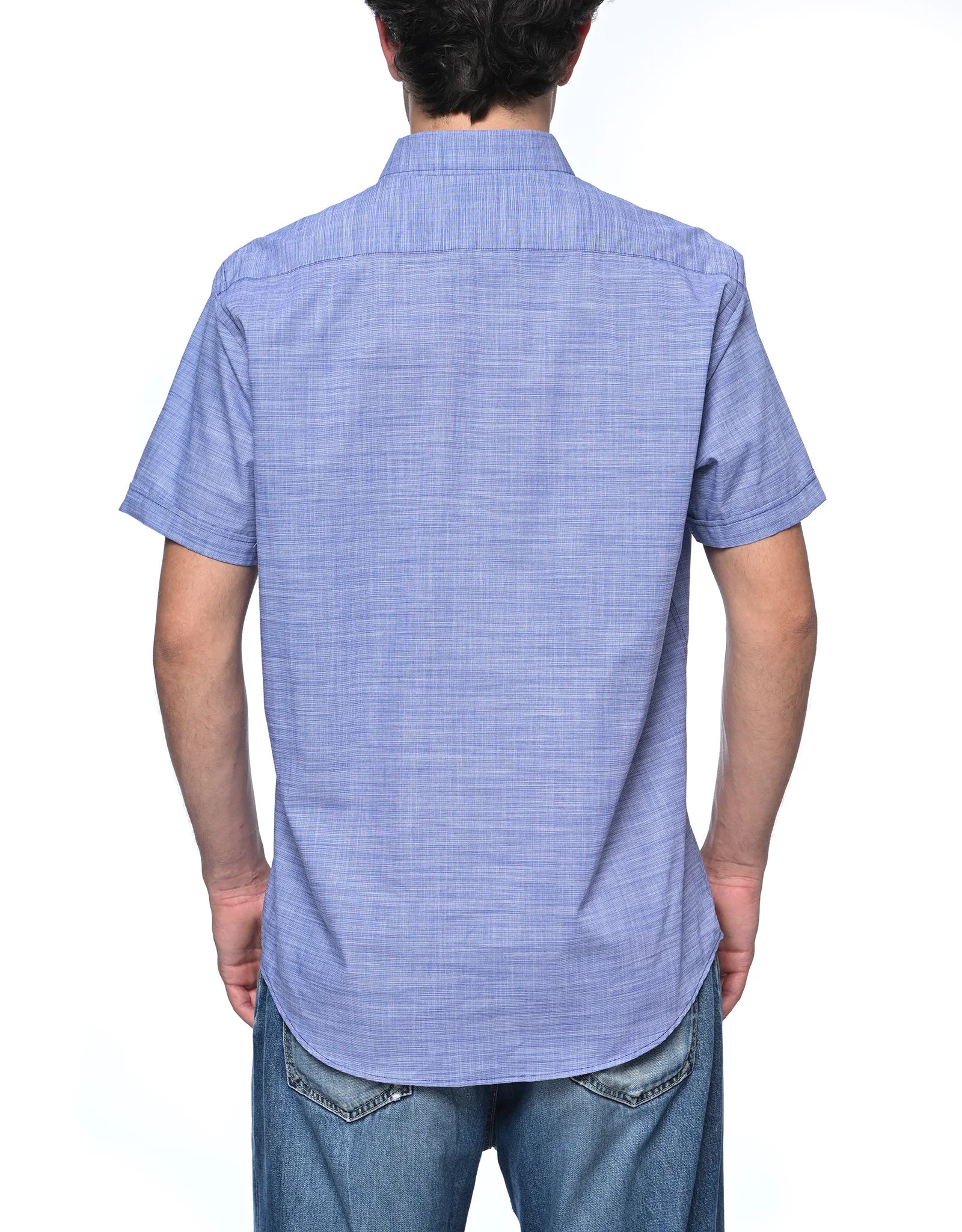 Camicia Uomo Manica Corta Navigare