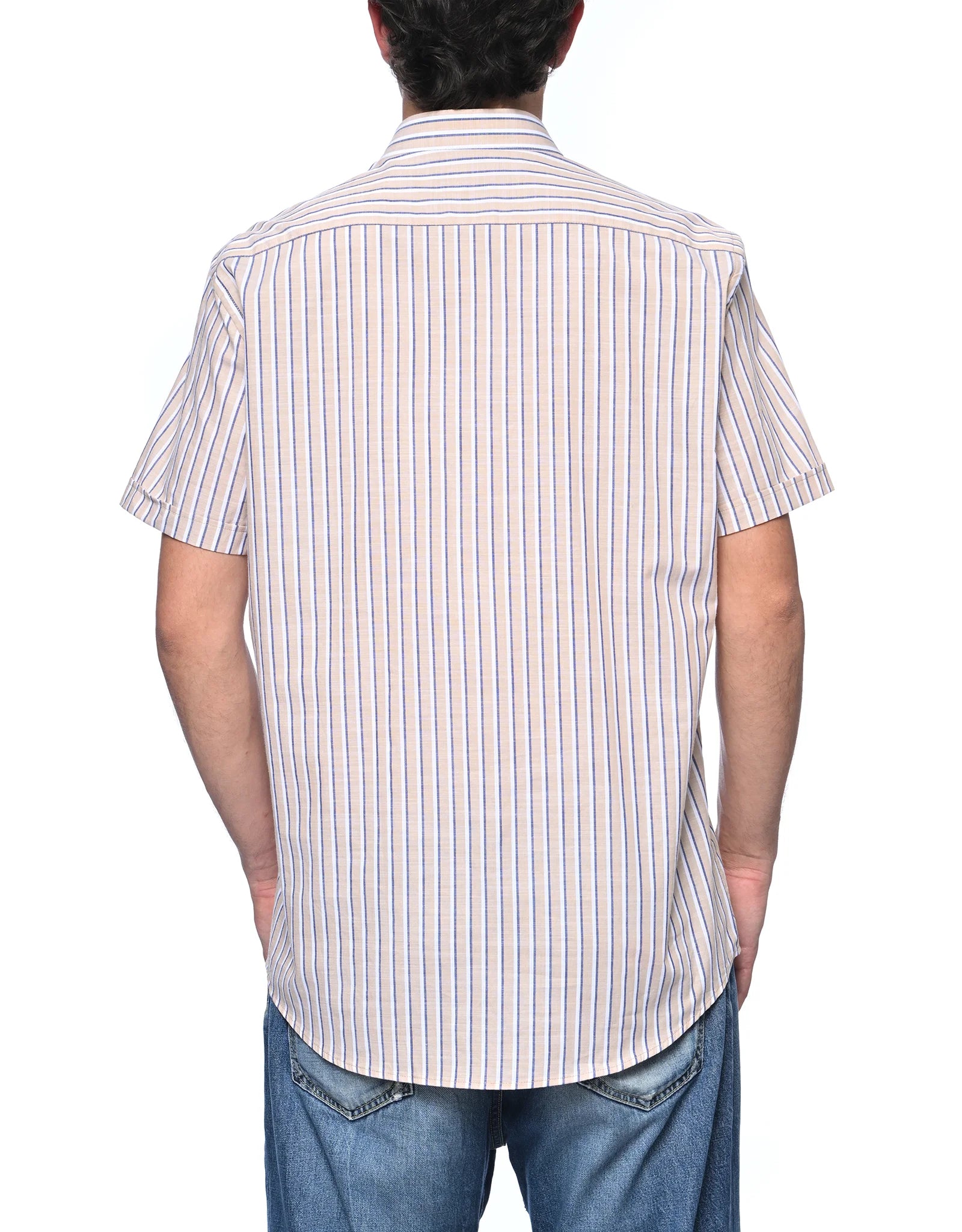 Camicia Uomo Manica Corta Navigare