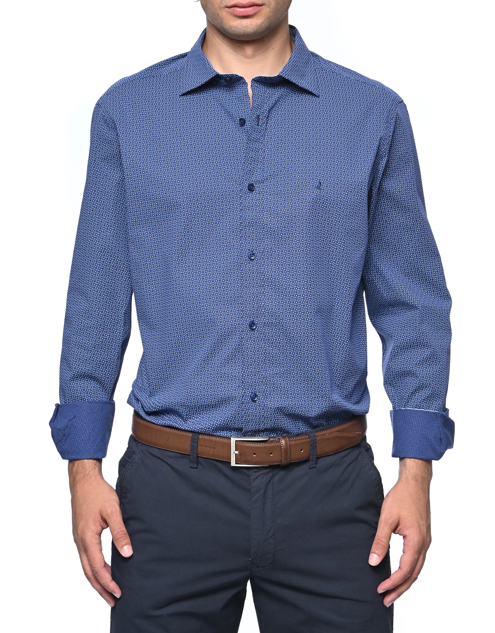 Camicia Uomo Collo Classico Navigare